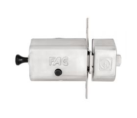 FAC Conjunto de seguridad clónico compuesto por cerrojo y cilindro de  perfil europeo con llaves de puntos o planas.