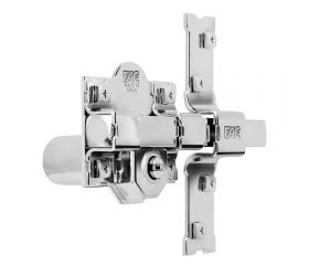 CERROJO 301-RP/80 B-70 mm. NIQUEL COMPLETO