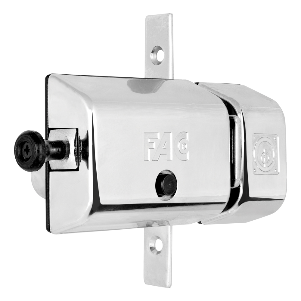 CERROJO 446-RP/80 B-70 mm. MAGNET UVE NIQUEL