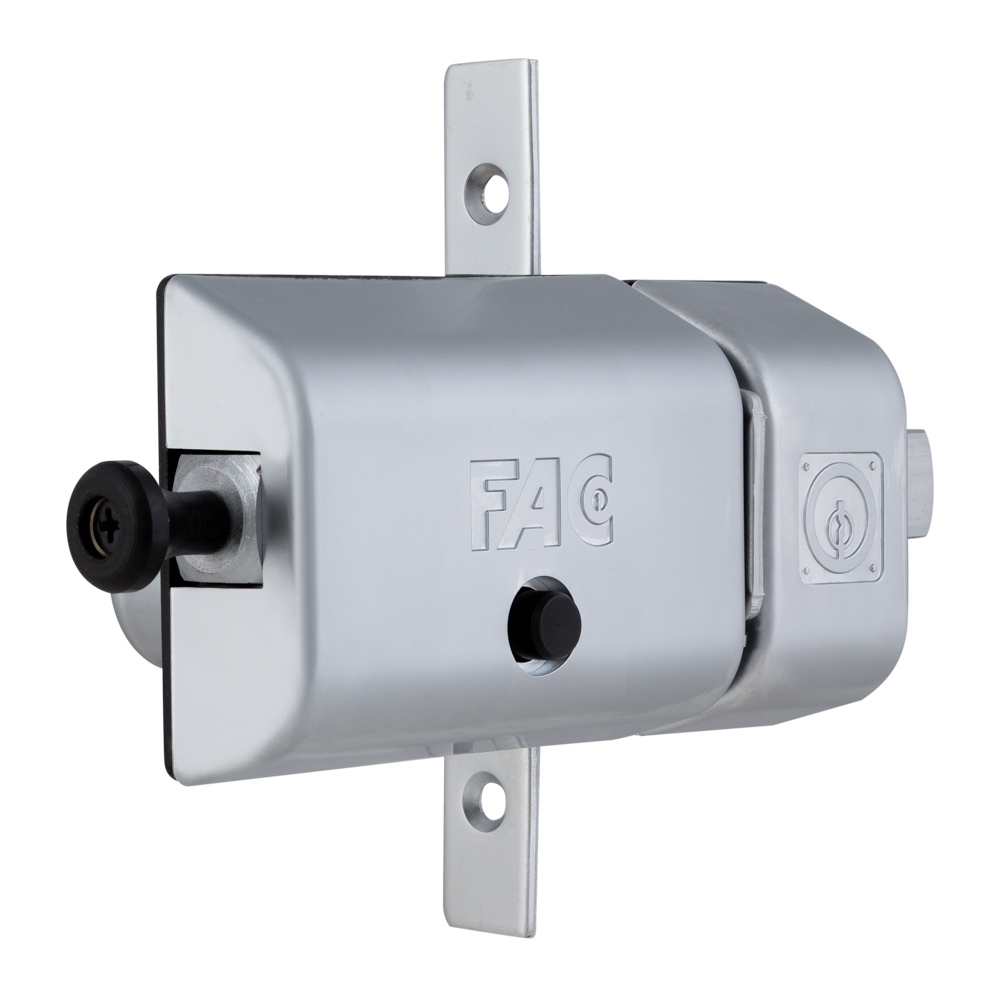 CERROJO 446-RP/80 B-70 mm. MAGNET UVE CROMO SATINADO