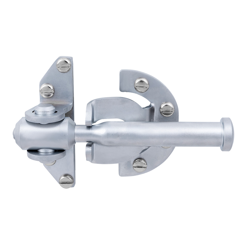 RETENEDOR ANTI-IMPACTO CROMO SATINADO  BLISTER