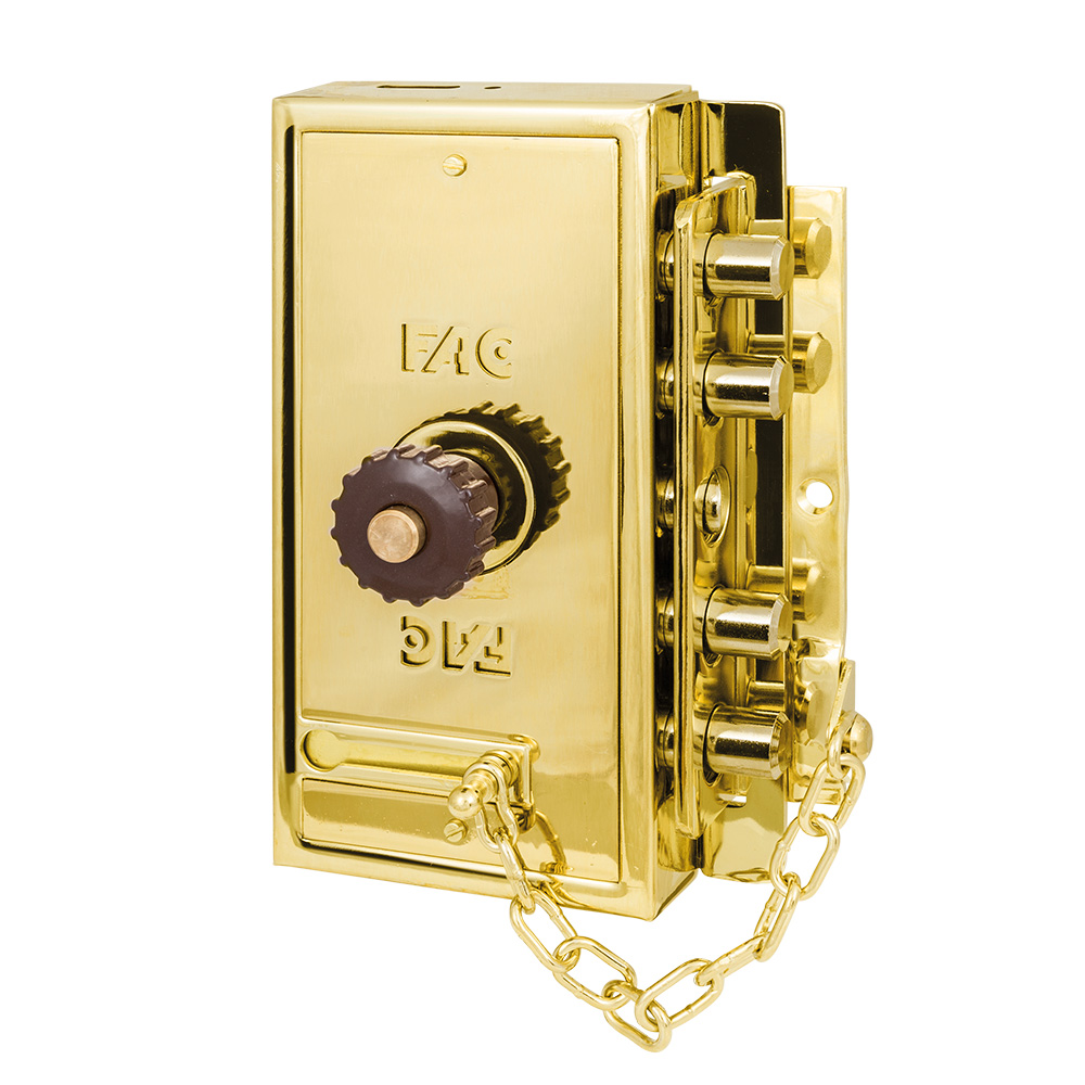 Cerradura FAC SOB. MB PP DORADA