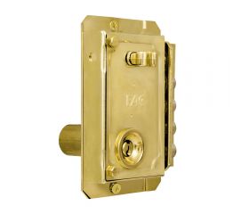 Cerradura FAC SOB. S-90 DCHA. DORADA