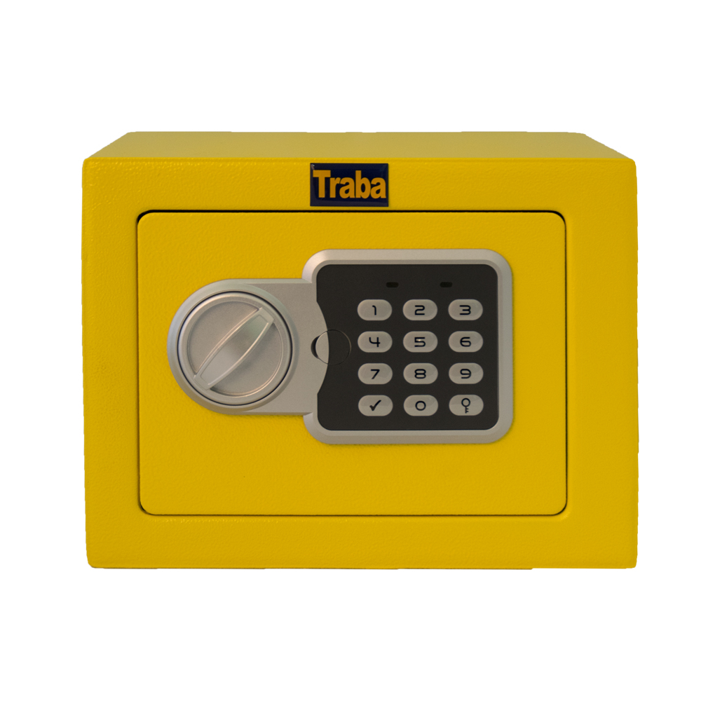 CAJA ELEC. TRABA MINI AMARILLA