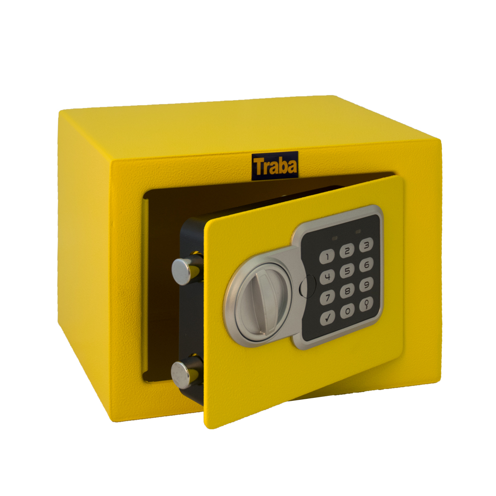 CAJA ELEC. TRABA MINI AMARILLA