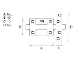 Pasador P 88 de FAC seguridad