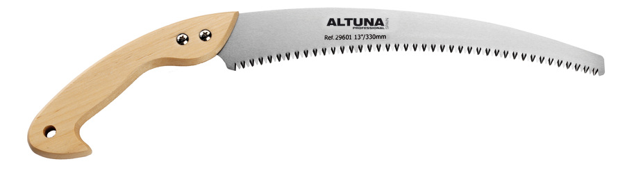 Serrucho de poda curvo 330mm dentado japonés con funda 29602