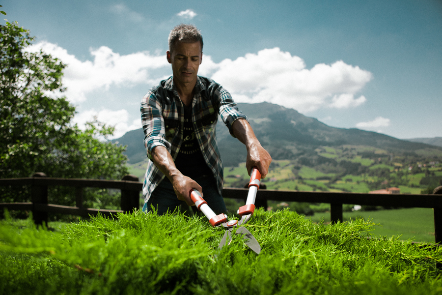 Tijera corta setos jardín 58cm J447