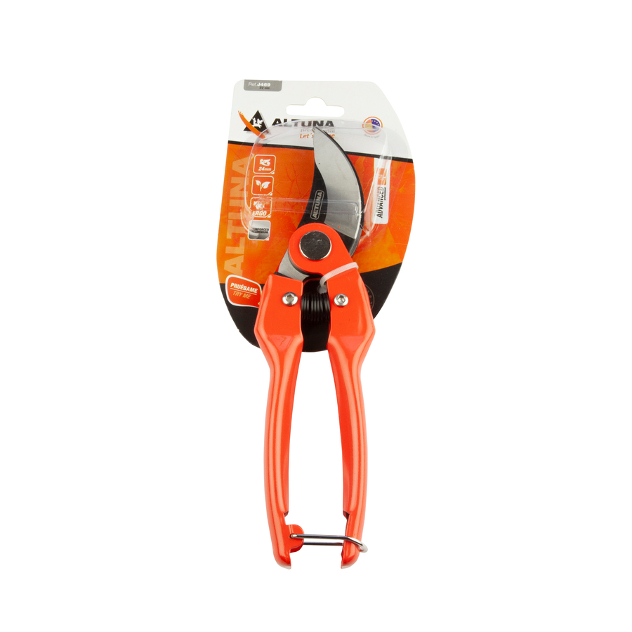 Tijera 1 mano 19 cm mangos de acero estampado J469-19