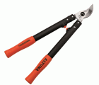 Tijera de poda  2 manos uso profesional. Corte bypass. Diámetro de corte 35mm. Longitud 60cm. Mangos de fibra de carbono, muy ligera. Especialmente indicada para viñedo, frutal, olivo.