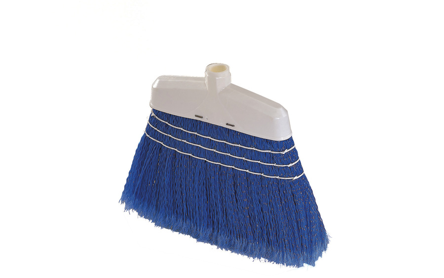 Escoba plástico 3 cordones DIL06 con mango de 140cm.
