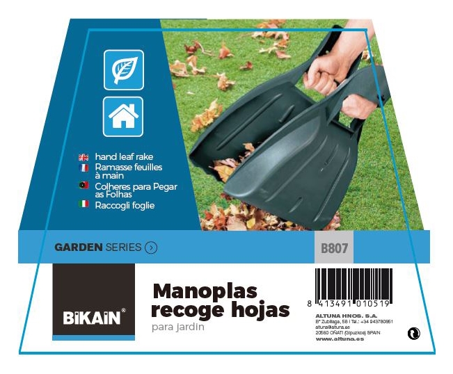 Manoplas recoge hojas B807