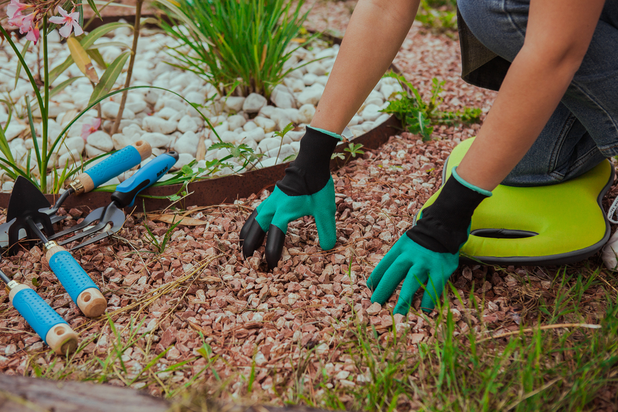 Guante garra con 4 garras de plástico ABS GGARRA