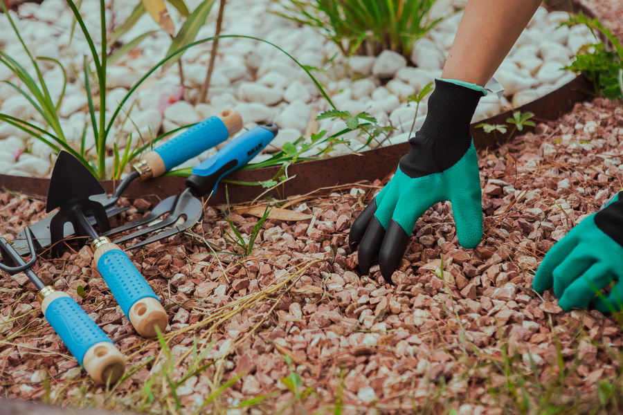 Guante garra con 4 garras de plástico ABS GGARRA
