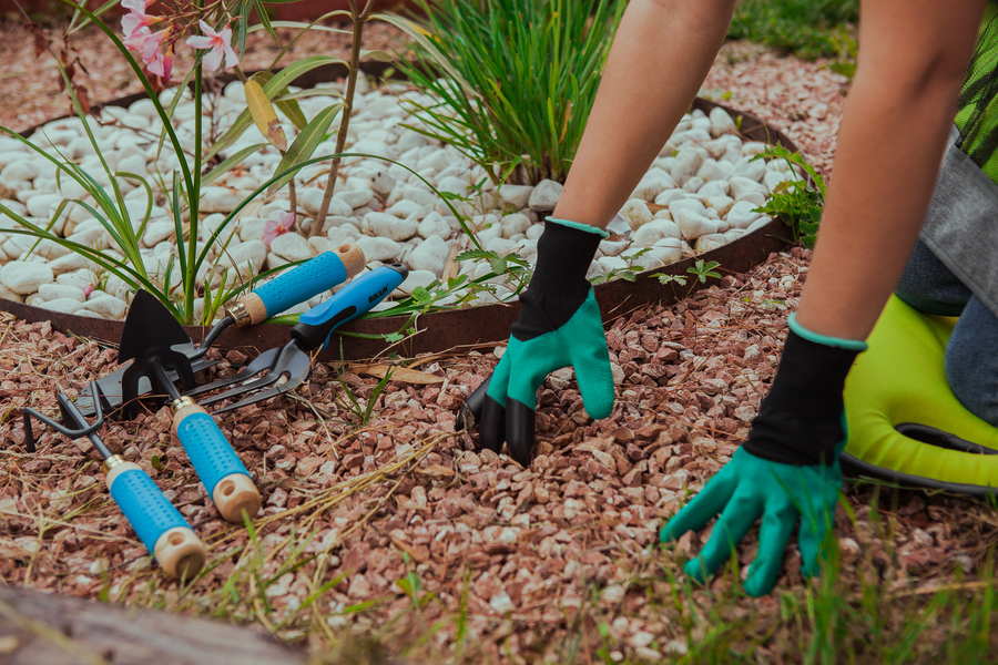 Guante garra con 4 garras de plástico ABS GGARRA
