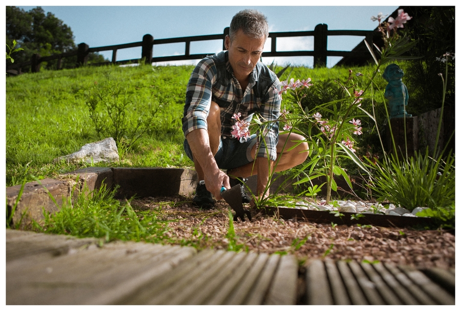 Lanza-horquilla con mango bimaterial 95R