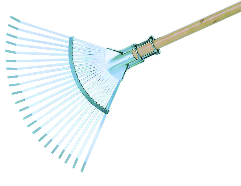 Escoba regulable  de 22 púas con sujección con garra sin mango BI8035