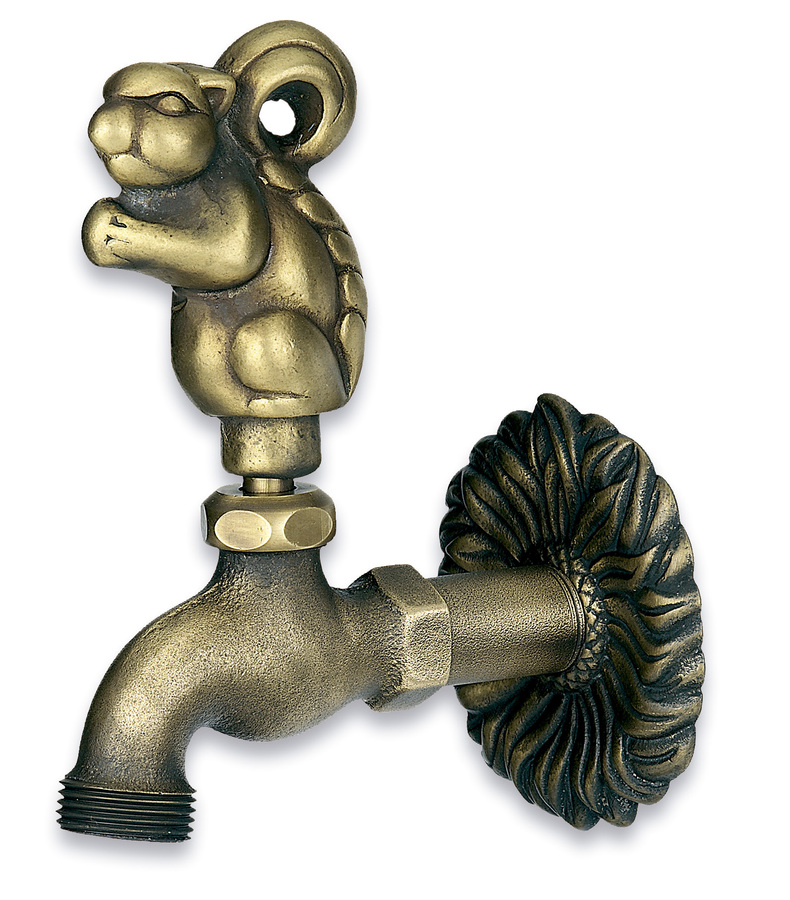Grifo ardilla en oro viejo 5965OV