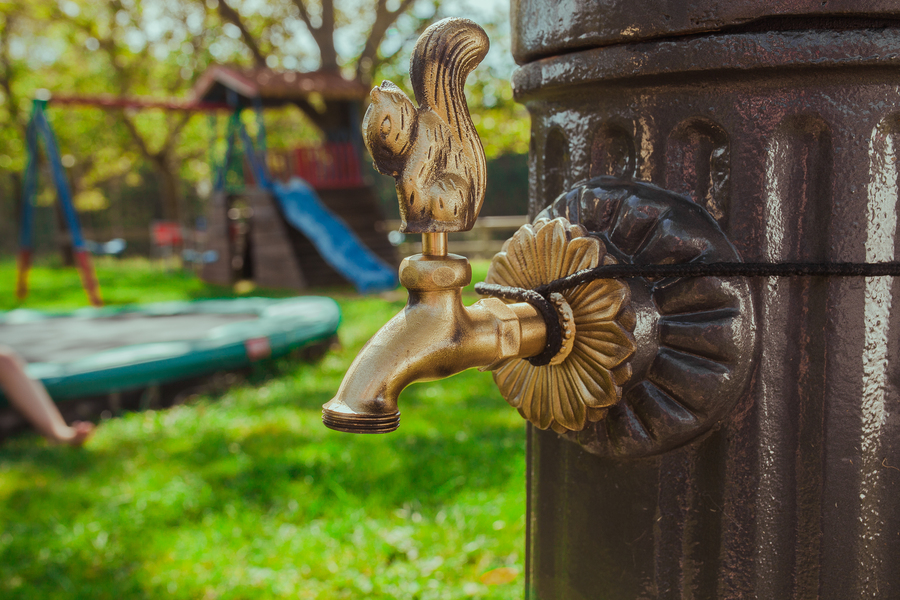 Grifo ardilla en oro viejo 5965OV