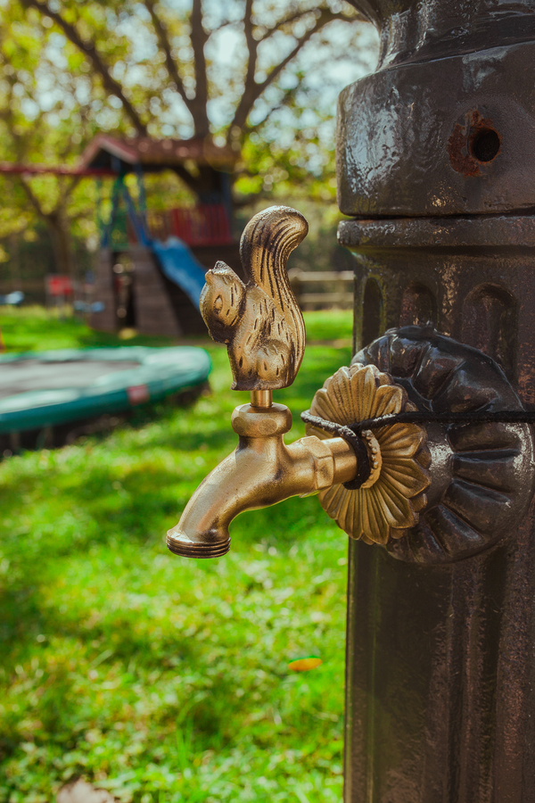 Grifo ardilla en oro viejo 5965OV