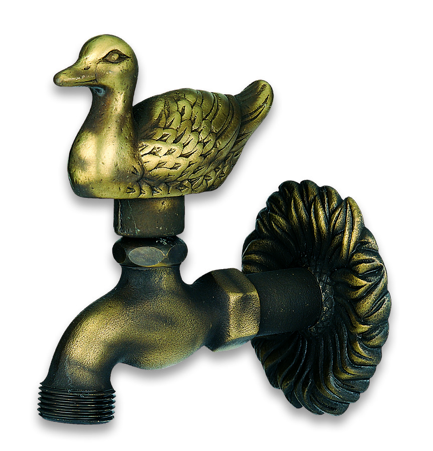 Grifo pato en oro viejo 5967OV