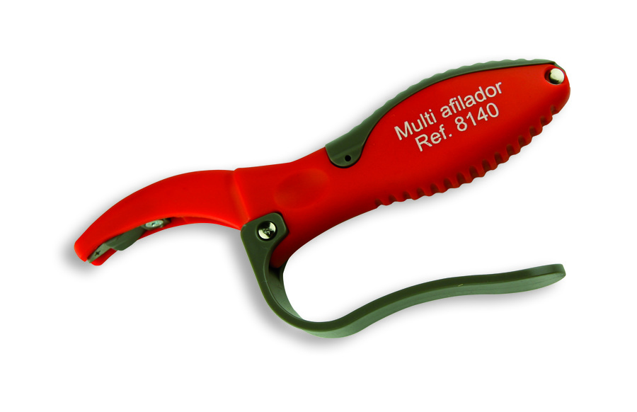 Afilador de tijeras profesional de carburo de tungsteno. Deposito de aceite y aplicador 8140