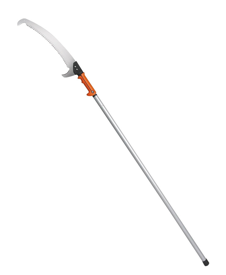 Pértiga extensible de 1,85 a 2,9 metros con serrucho dentado especial con doble gancho 90822
