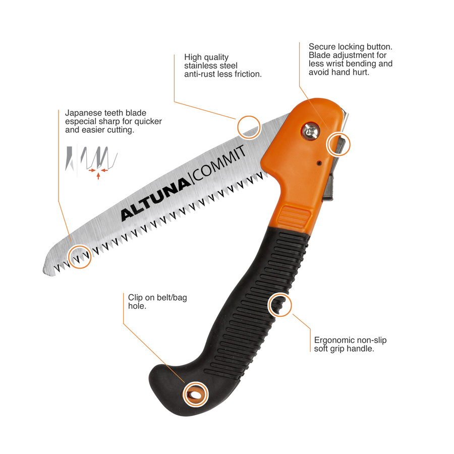 Serrucho poda hoja recta J420