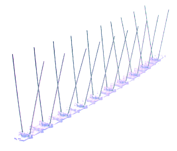 Pinchos anti pájaros 50cm con 20 púas DIPA-50