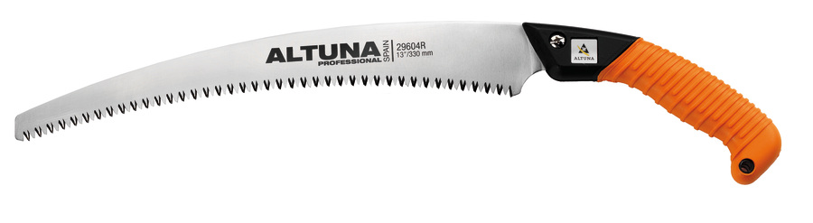 Serrucho de poda curvo 330mm dentado japonés con funda 29604