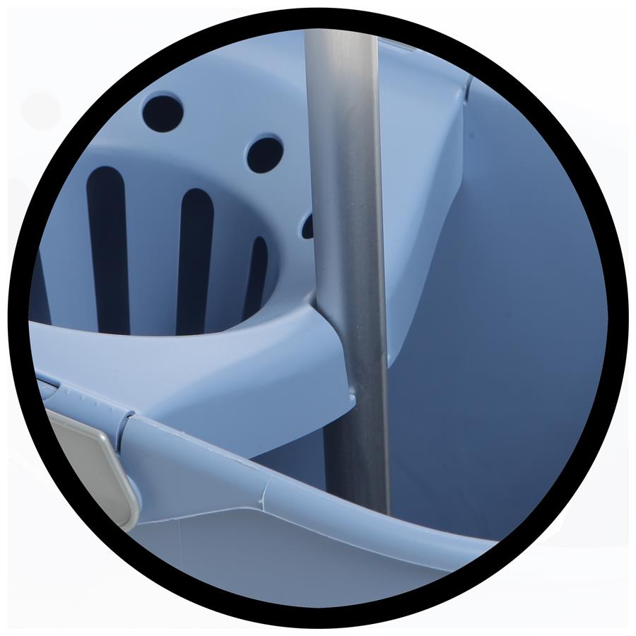 Cubo Escurridor C/Ruedas Azul Tatay