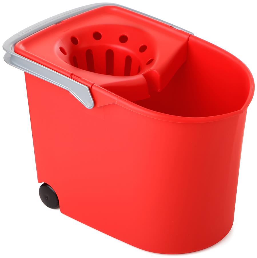 Cubo Escurridor C/Ruedas Rojo Tatay