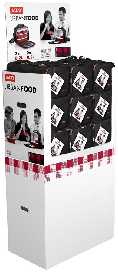 UF casual C/2 contenedores top flex + 2 twist Tatay