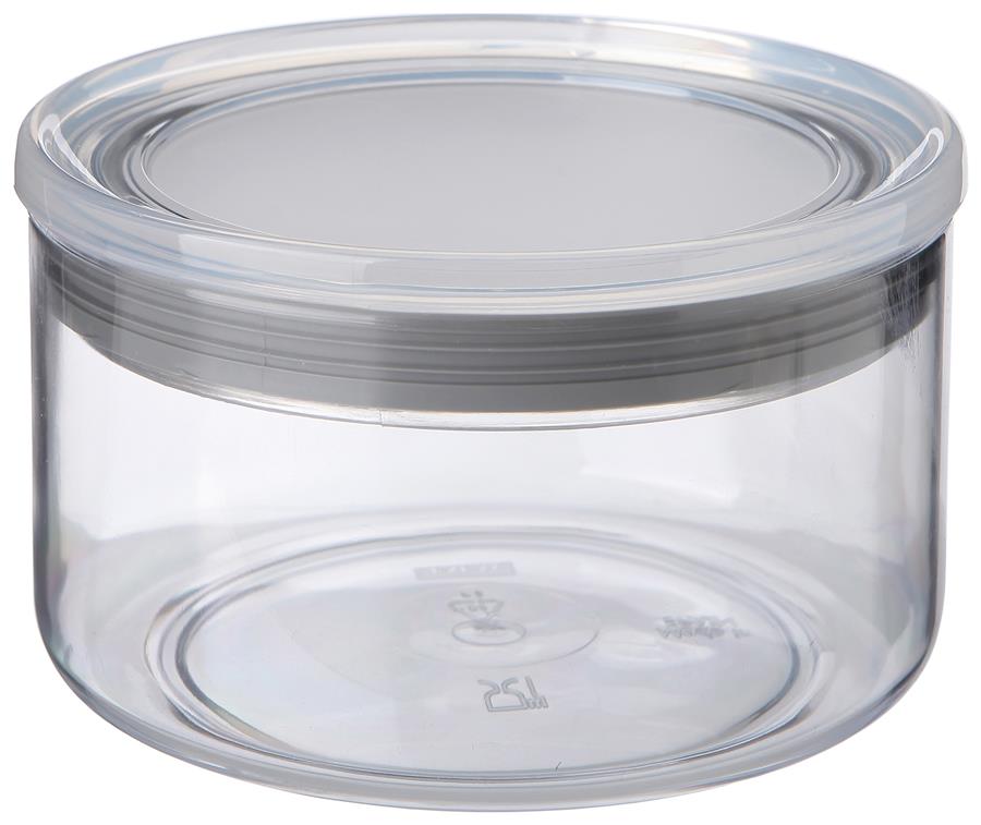 BOTE COCINA 0,5L / TRANSP-GRIS