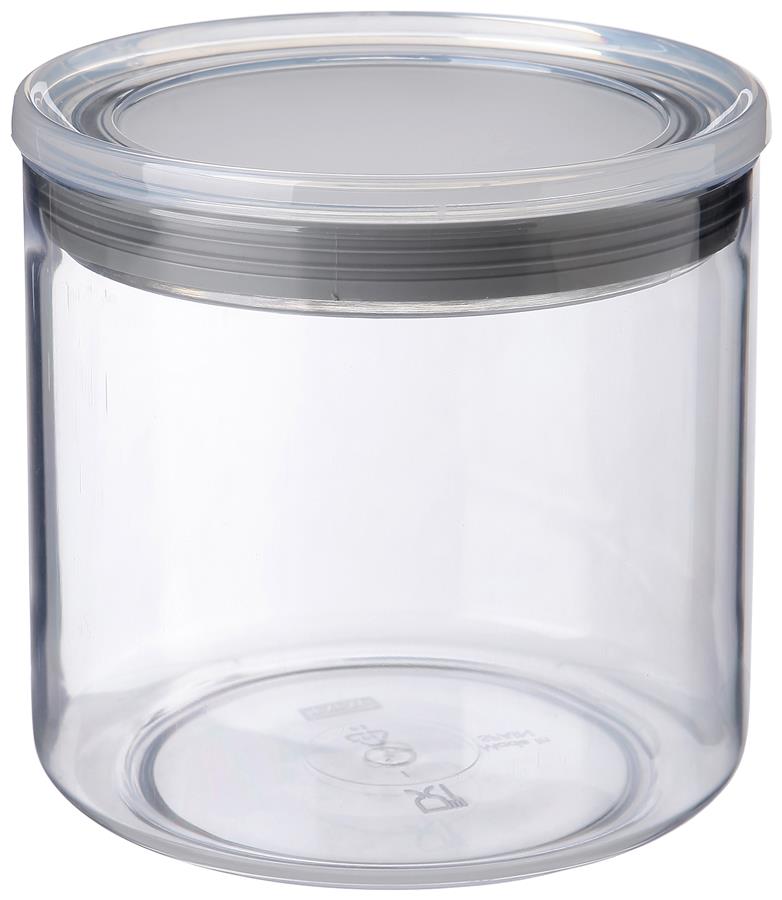 BOTE COCINA 1L / TRANSP-GRIS