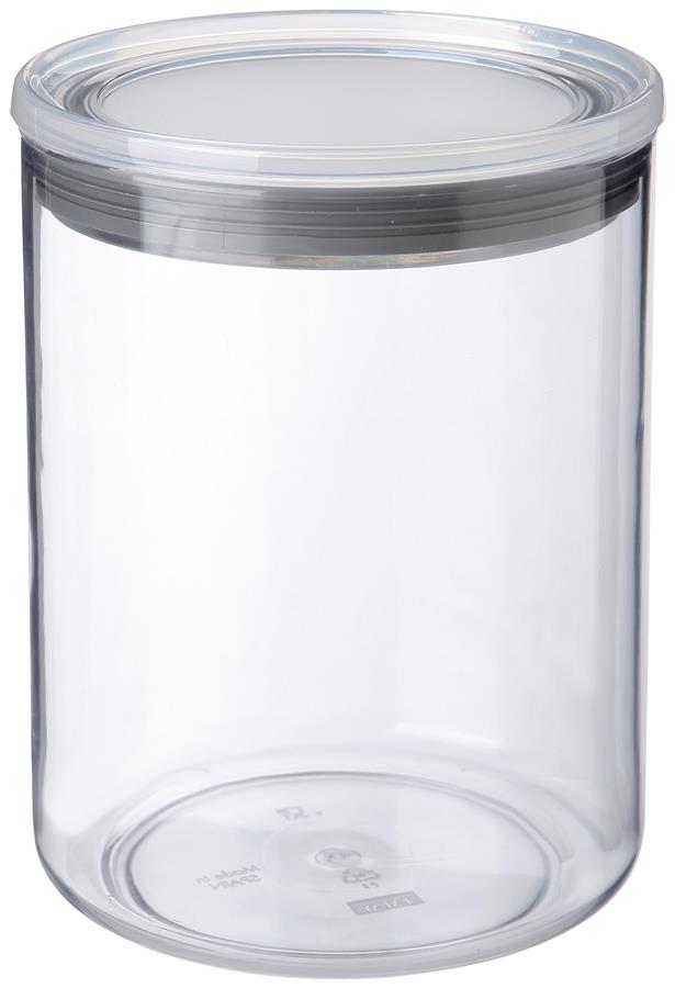 BOTE COCINA 1,5L/ TRANSP-GRIS