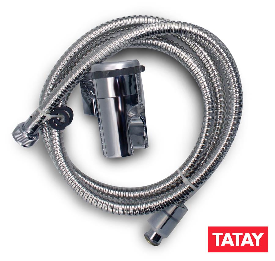 Kit ducha soporte Tatay marina FS24 cromo