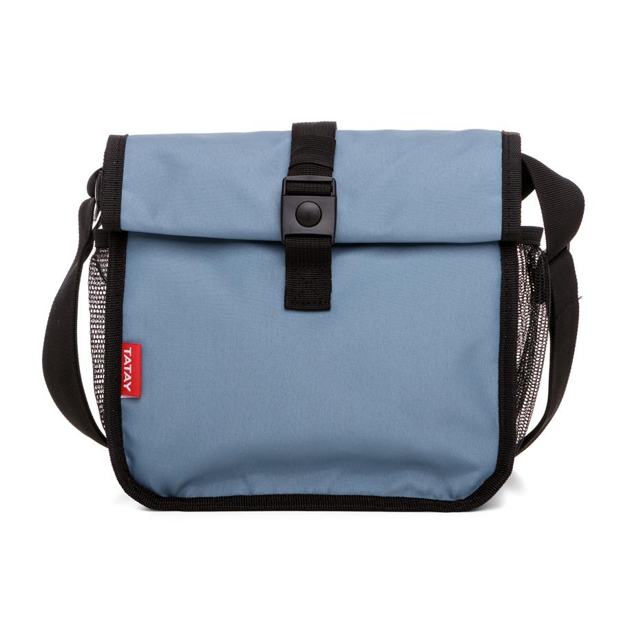 Bolsa térmica porta alimentos extensible de capacidad regulable Urban Food Roll&Go color azul de Tatay