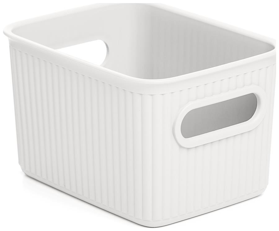 Cesta ordenación Tatay - 1,5 l Baobab - blanco pergamon