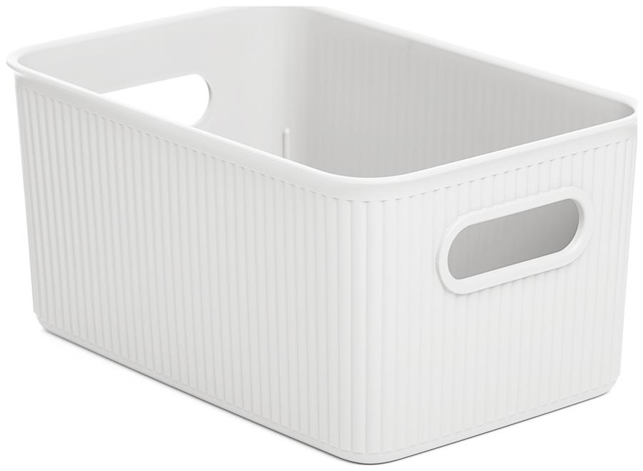 Cesta ordenación M Tatay - 5 l Baobab - blanco pergamon