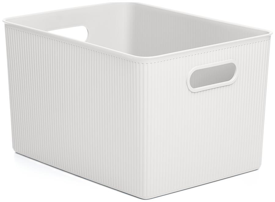 Cesta ordenación XL Tatay - 22 l  Baobab - blanco pergamon