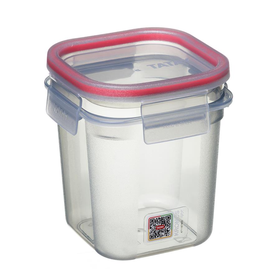 Contenedor alimentos cuadrado Kronos 0.7 l