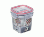 Contenedor alimentos cuadrado Kronos 0.7 l