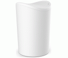 CUBO BAÑO  TATAY CON TAPA  BASCULANTE 6L STANDARD - BLANCO