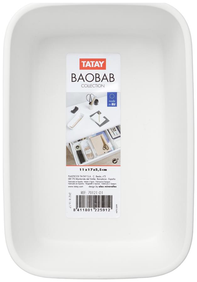 Organizador A6 Tatay - Baobab - blanco pergamon