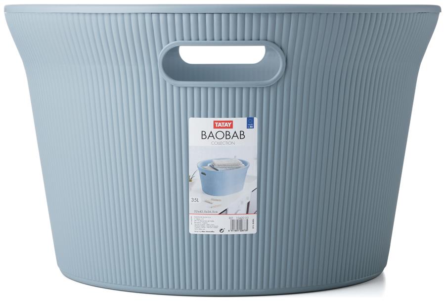 Cesta ropa Tatay Baobab - blue mist