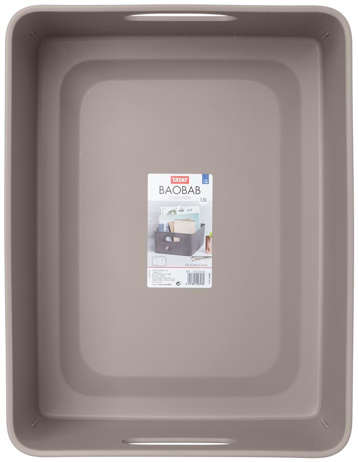 Cesta ordenación L Tatay - 15 l Baobab - taupe