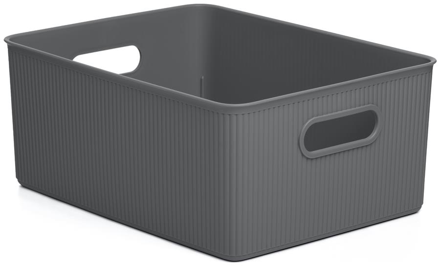 Cesta ordenación L Tatay - 15 l Baobab - gris antracita