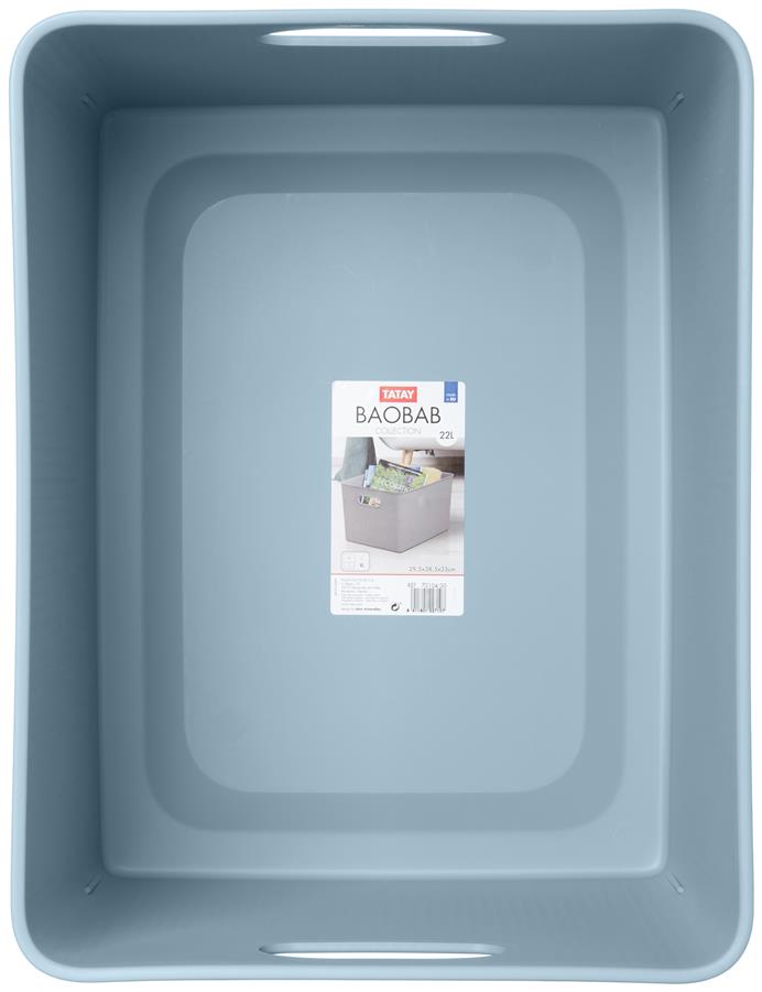 Cesta ordenación XL Tatay - 22 l  Baobab - blue mist