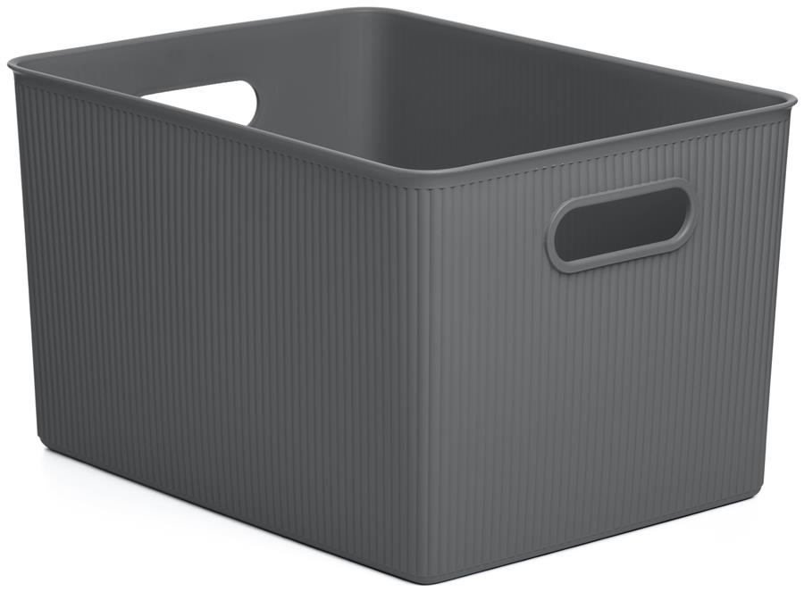 Cesta ordenación XL Tatay - 22 l  Baobab - gris antracita